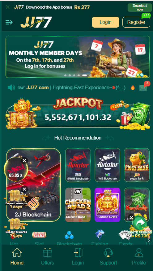 JJ77 Game APK Download
